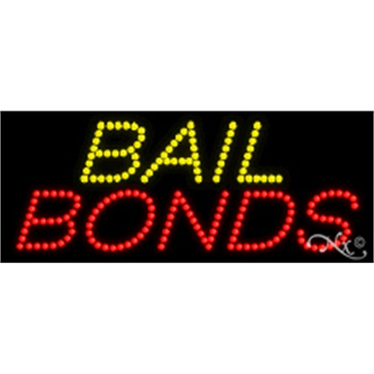 Bail Bonds LED Sign 2
