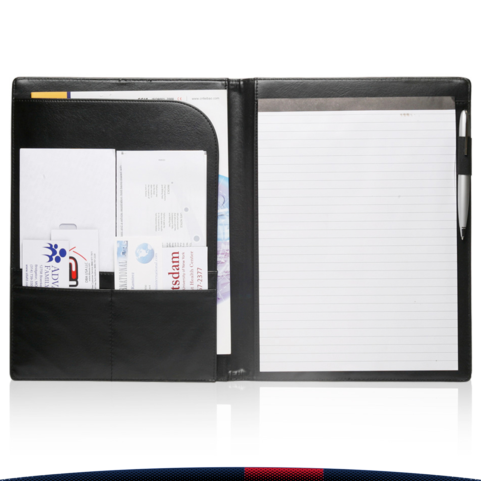 Olesu Leatherette Portfolios 5