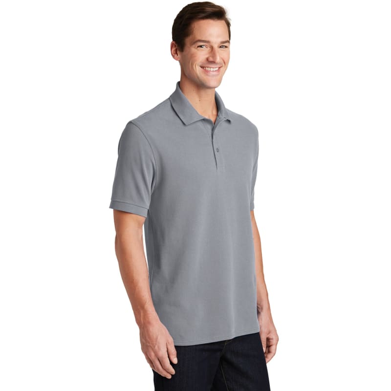 Port & Company Combed Ring Spun Pique Polo. 8