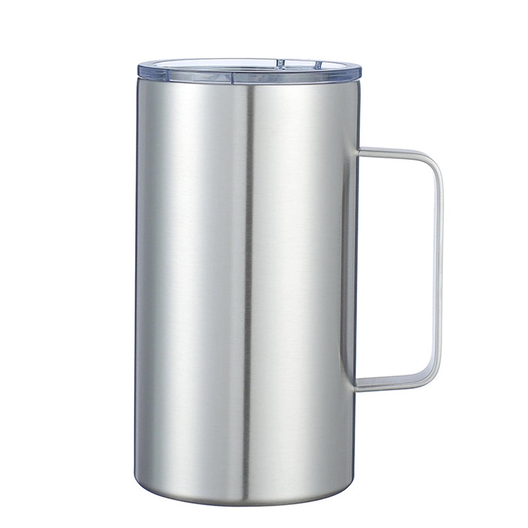 24 Oz Stainless Steel Vacuum Coffee Mug with Handle 21