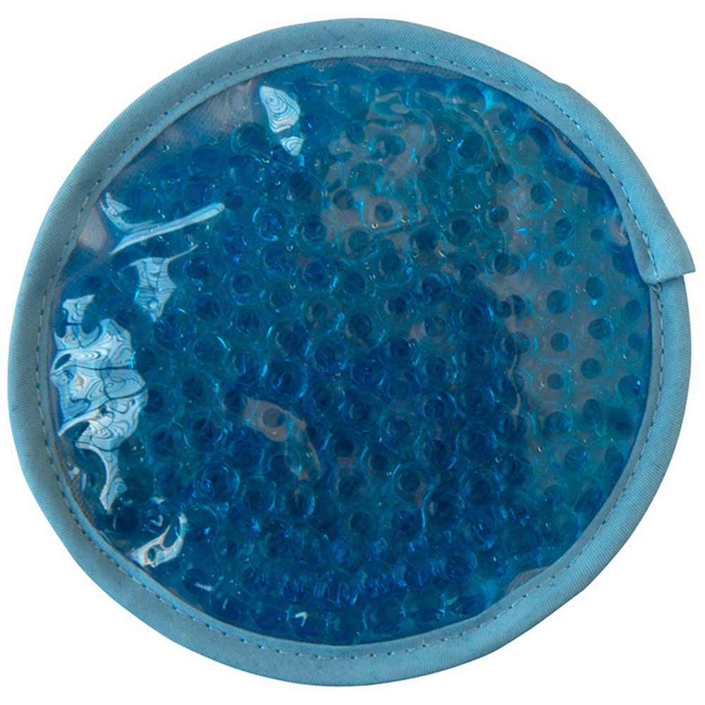 Circle Plush Gel Beads Hot/Cold Pack 12