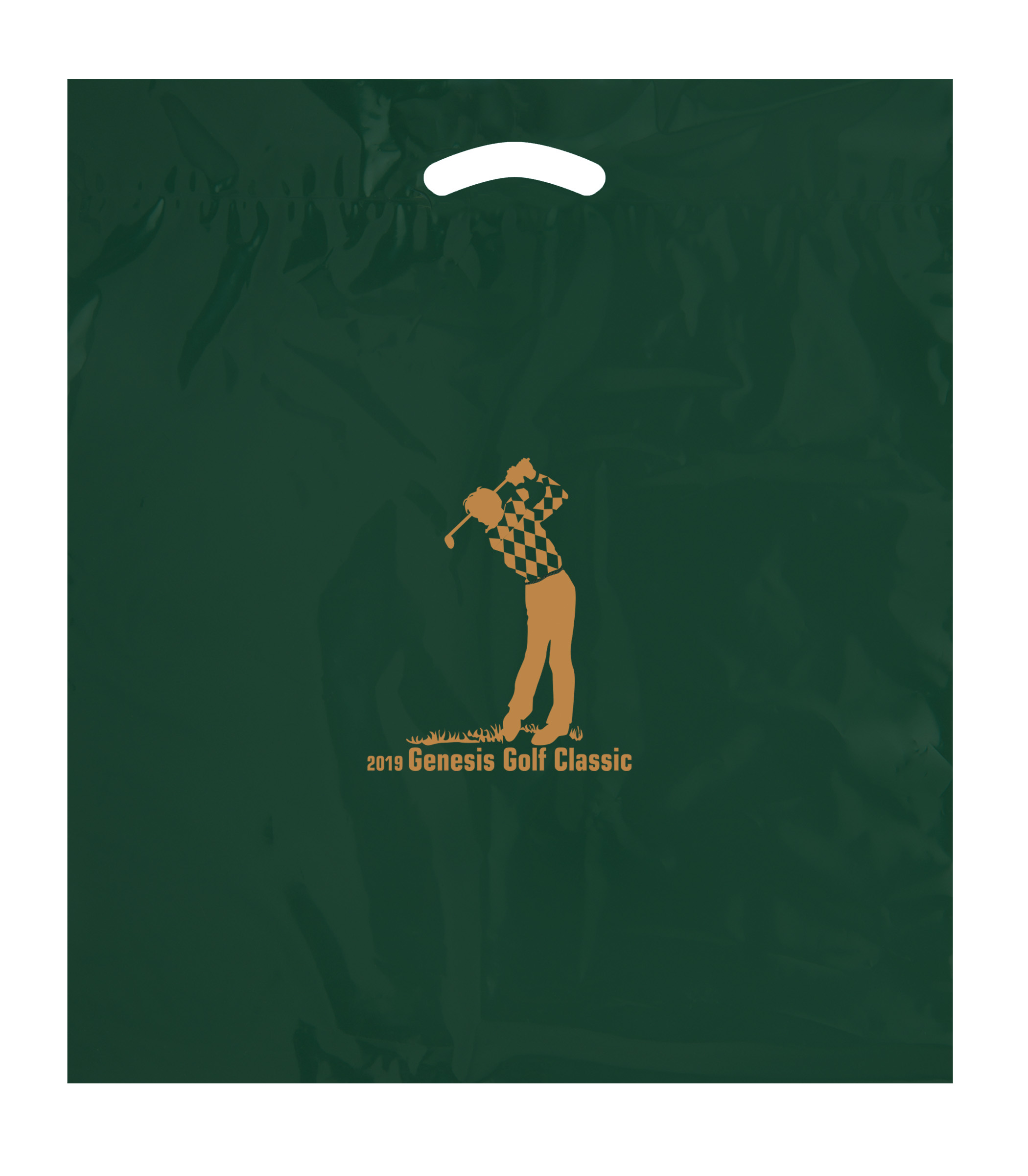 Fold Over Reinforced Die Cut Bag 6