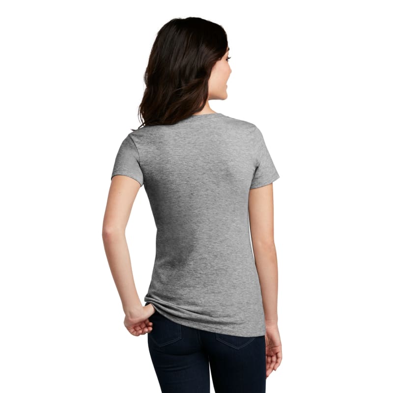 District Women's Perfect Blend CVC V-Neck Tee. 82