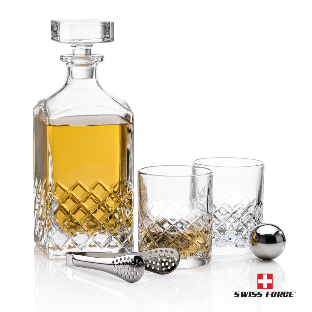 Longford Decanter Set & Ice Balls 4