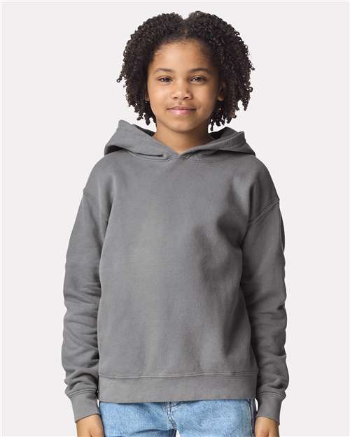 Youth Garment-Dyed Lightweight Hooded Sweatshirt - 1467Y 45
