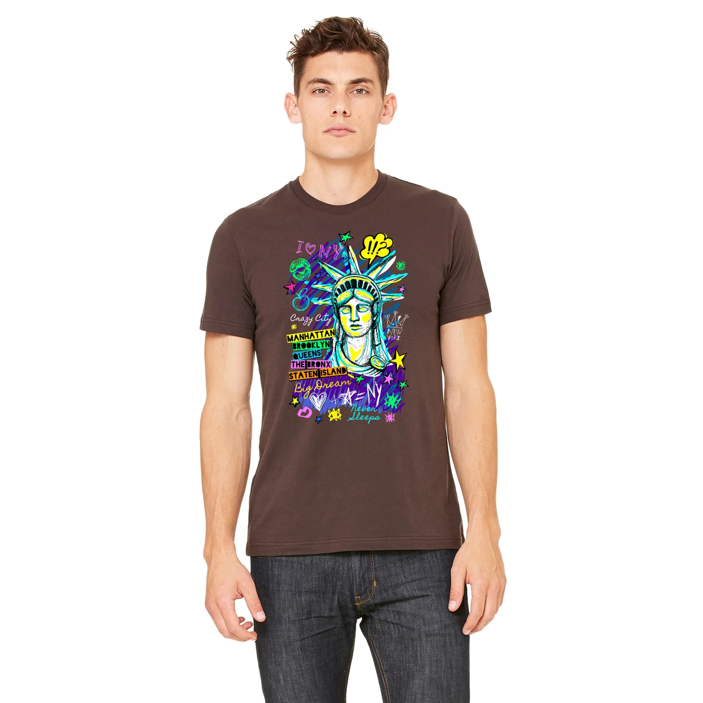 Bella + Canvas Unisex Jersey Short-Sleeve T-Shirt 80
