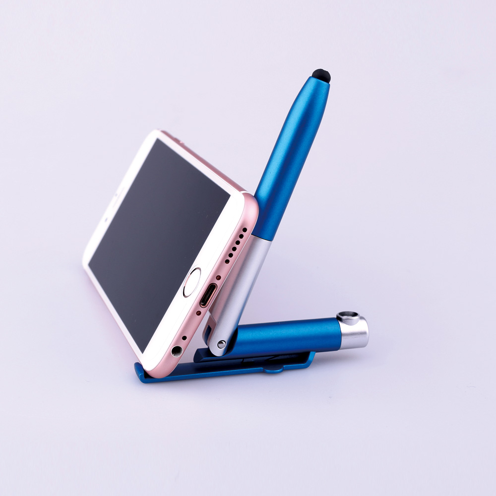 Stylus Phone Stand LED Flashlight Pen (4 in 1) 5