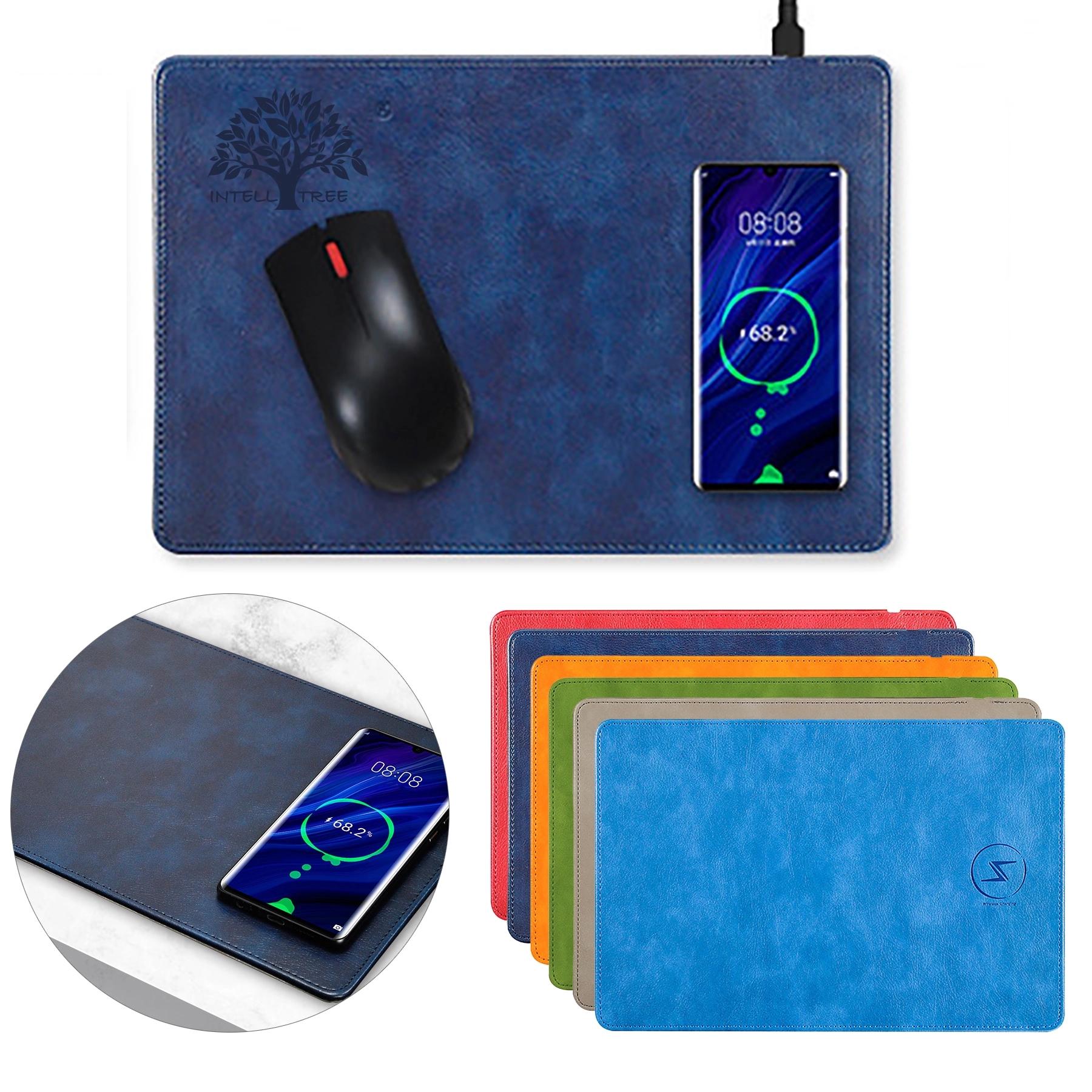 Wireless Charging Mouse Mat 10W Qi Certified 4