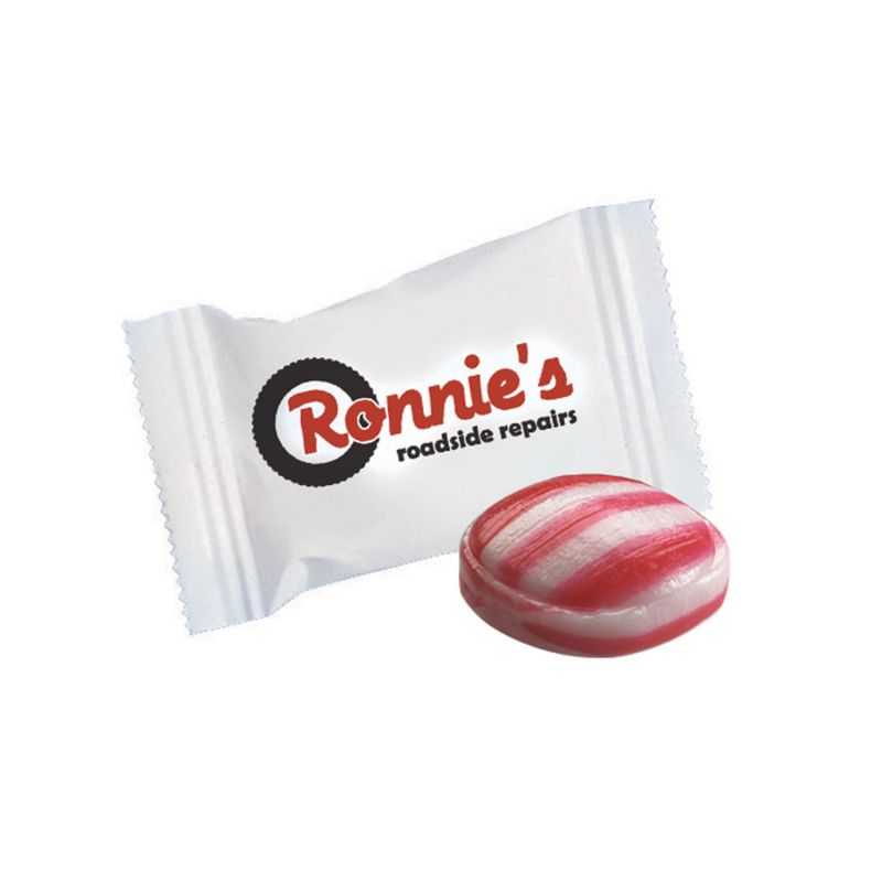 Flavor Burst Red Striped Peppermint Candies 1