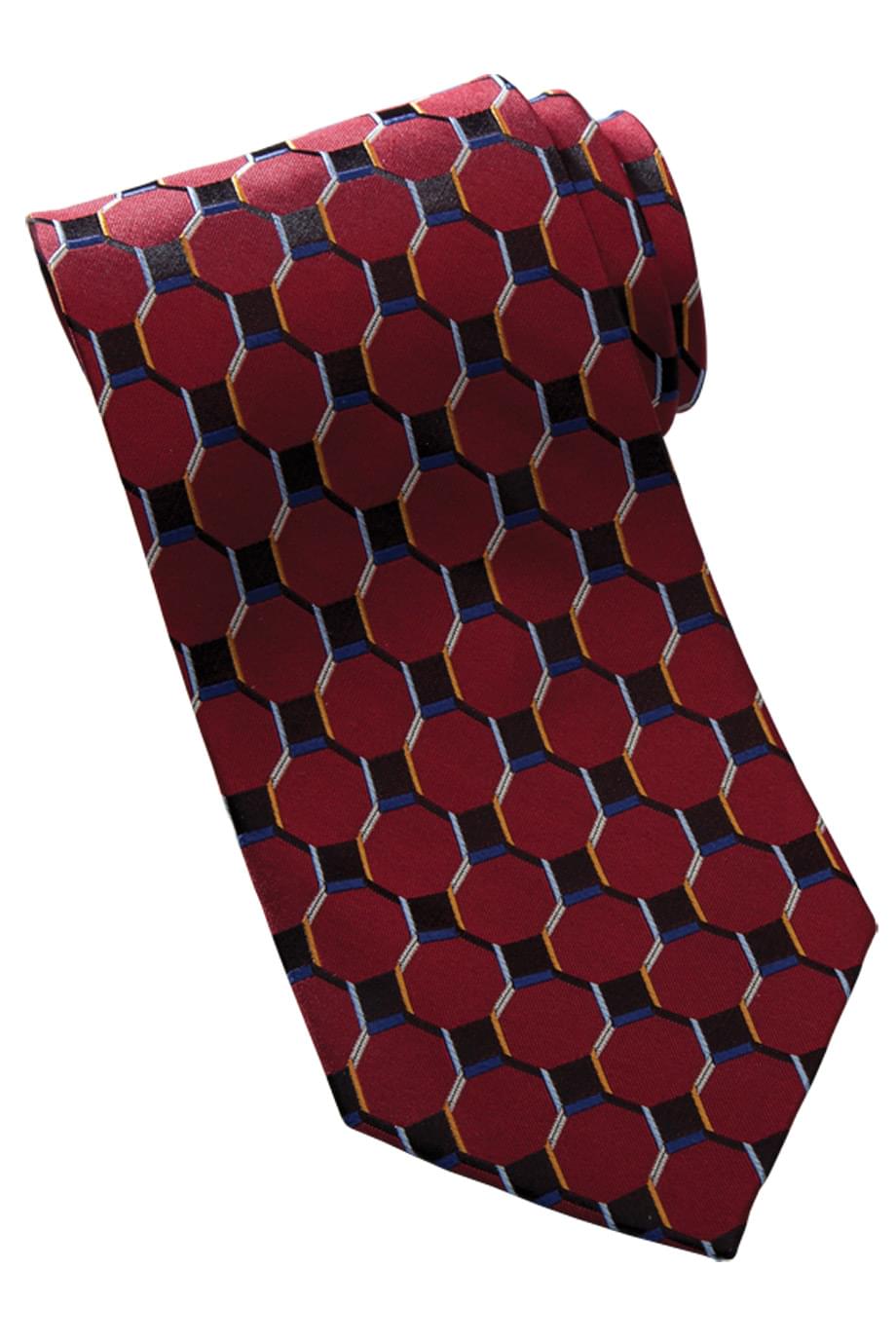 Honeycomb Silk Tie 3