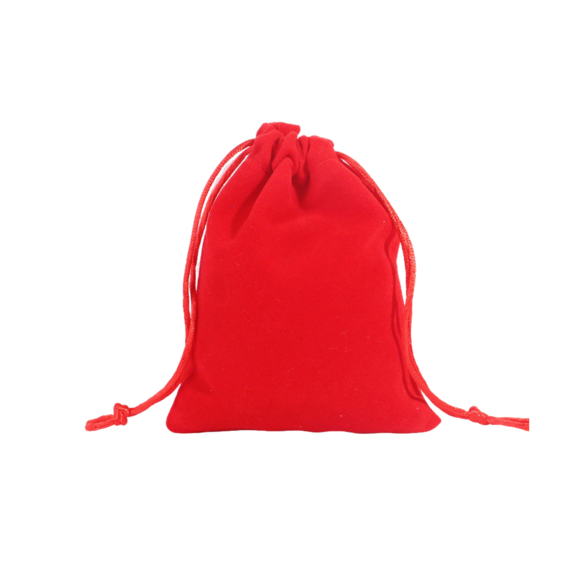 Velvet Gift Drawstring Pouch Dual Cord 10