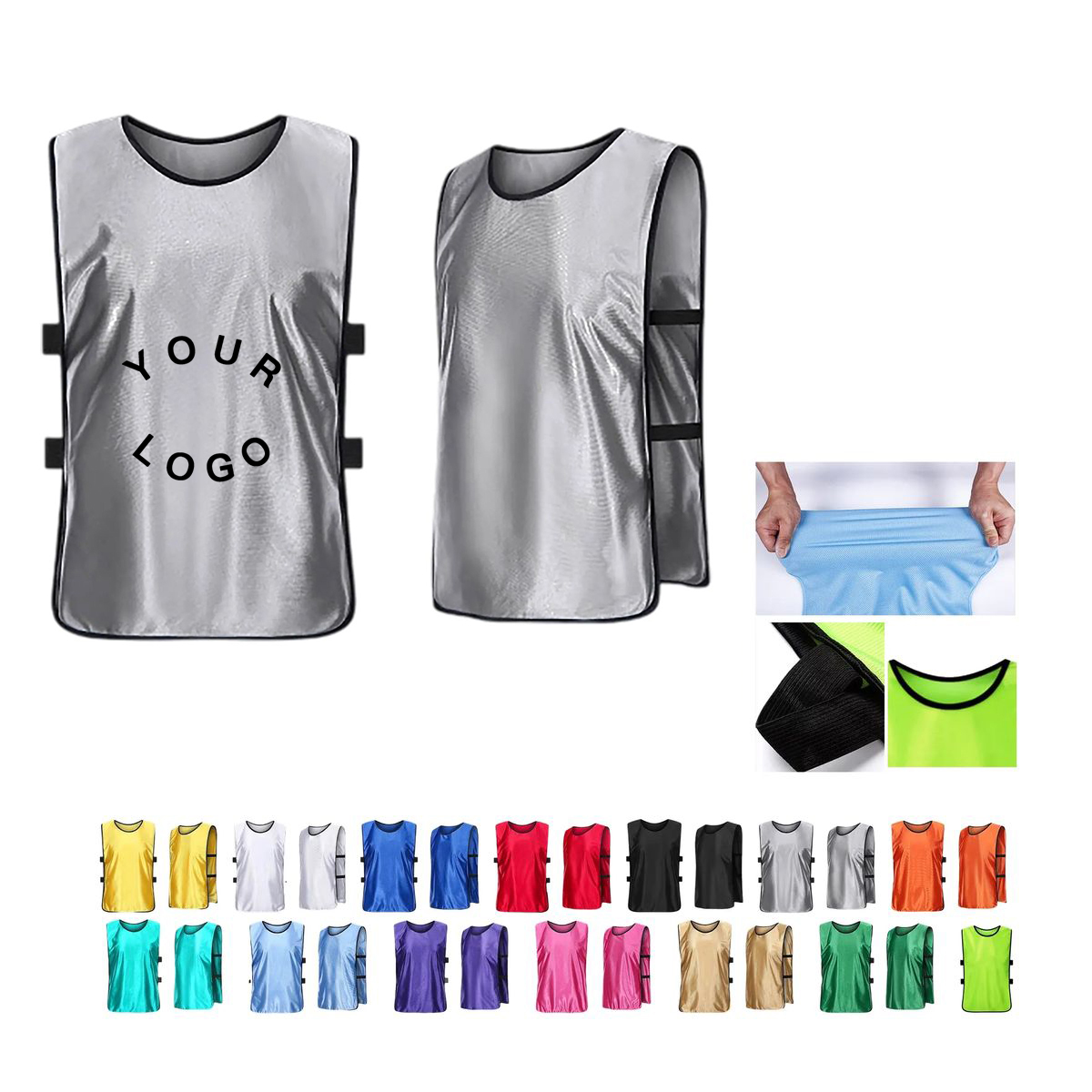 Polyester Utility Vest for Industrial Use 6