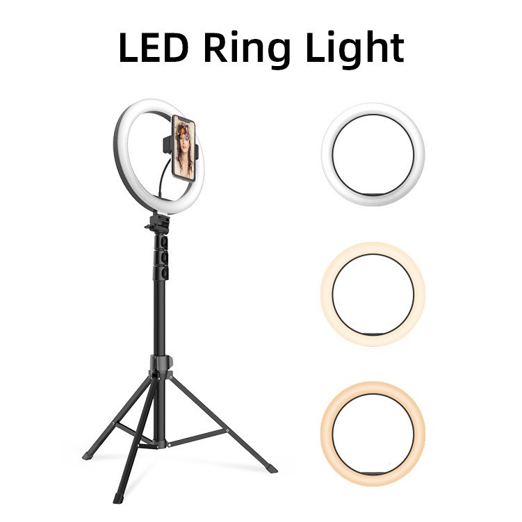 10 Inch Led Ring Light With Stand 4