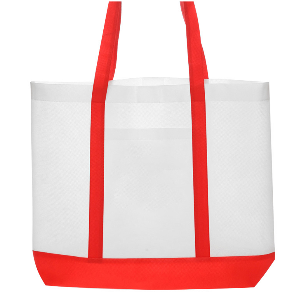Trim Color Non-Woven Tote Bags 20