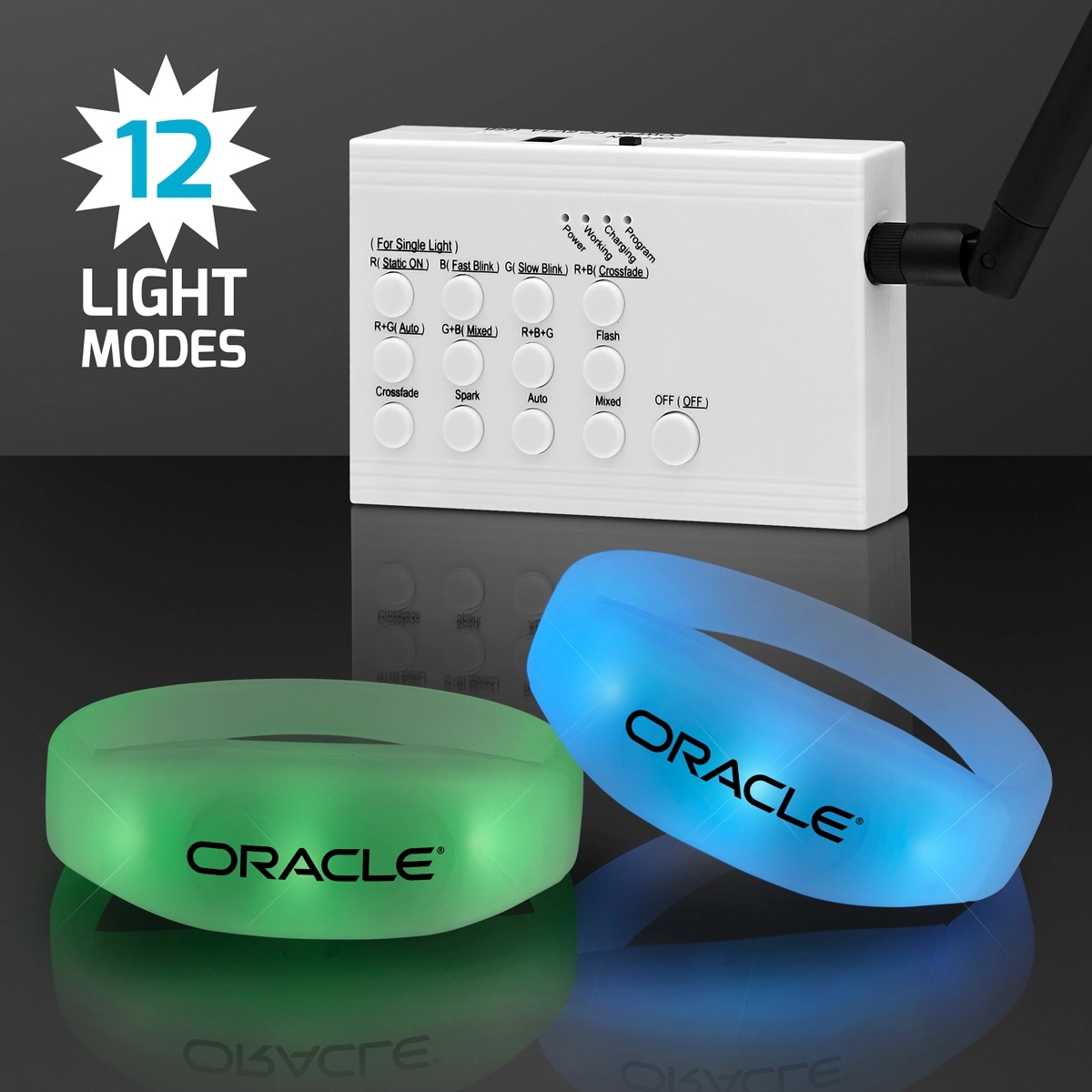 Remote Activated LED Bracelets 1