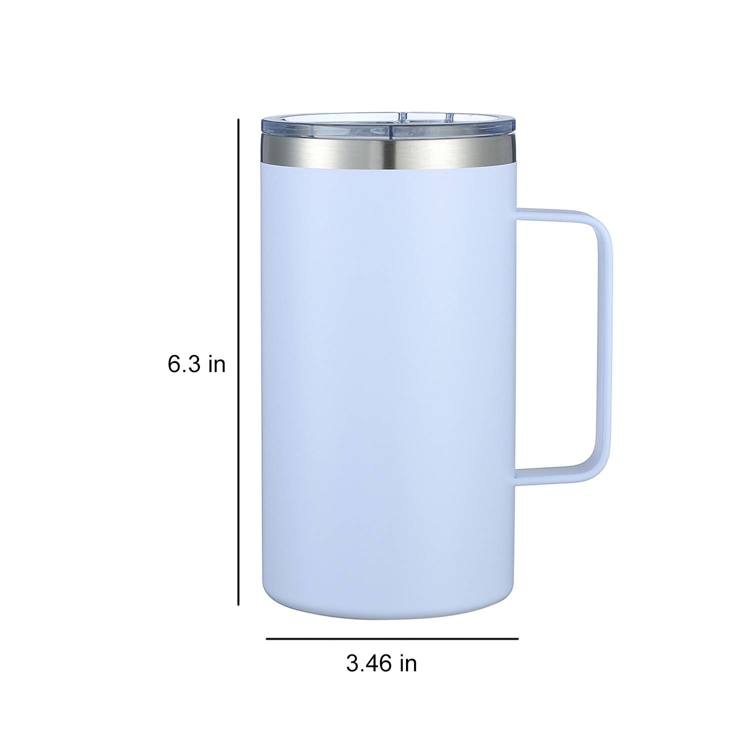 24oz Stainless Steel Vacuum Insulated Coffee Mug 5