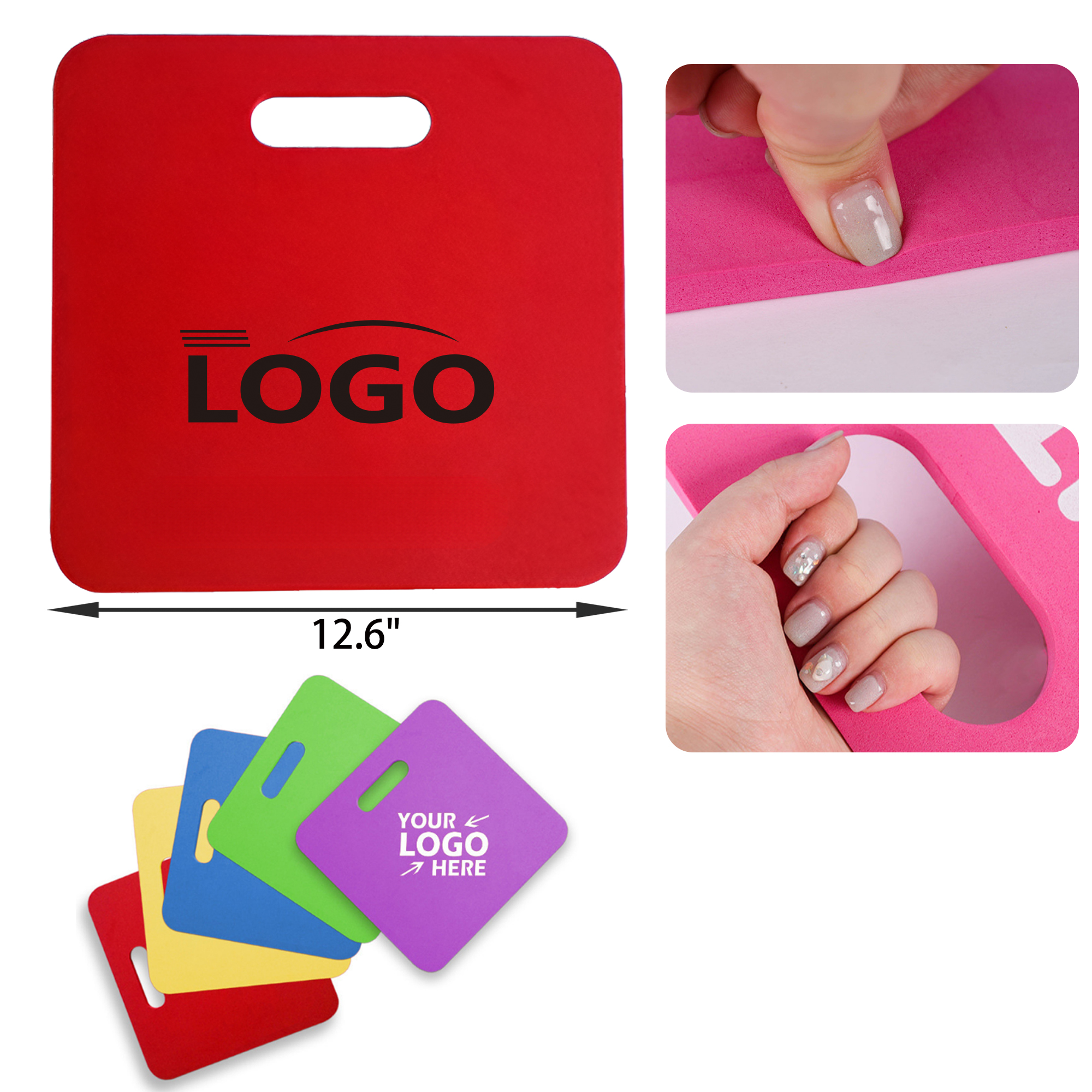 MOQ 50 PCS Lightweight EVA Stadium Seat Cushion 4