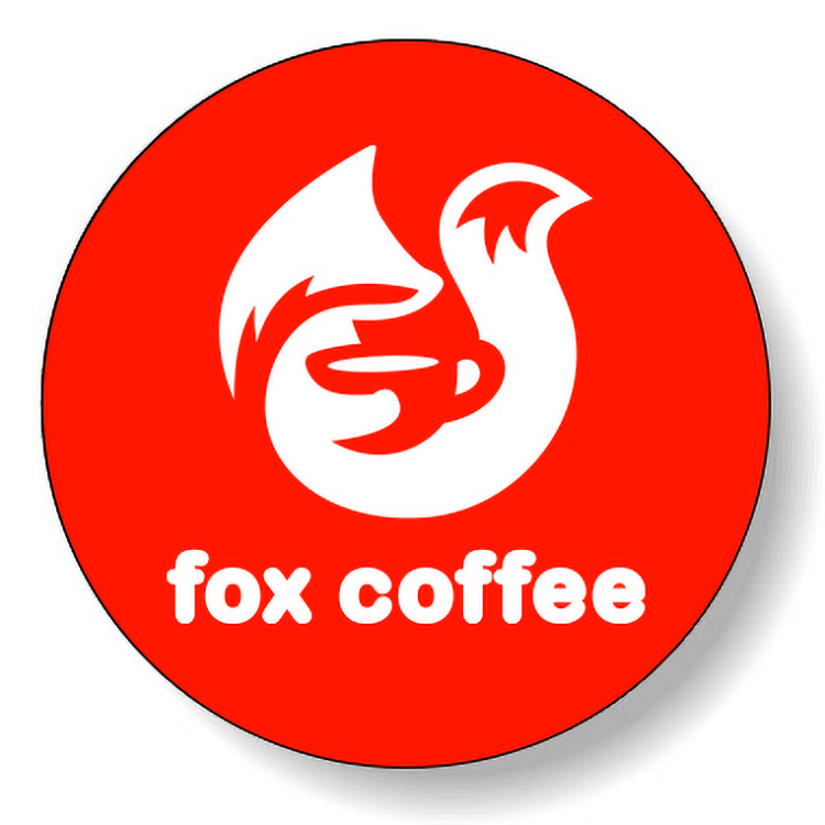 Fluorescent Red Paper Roll Labels Stock Circle (1.25" Dia.)