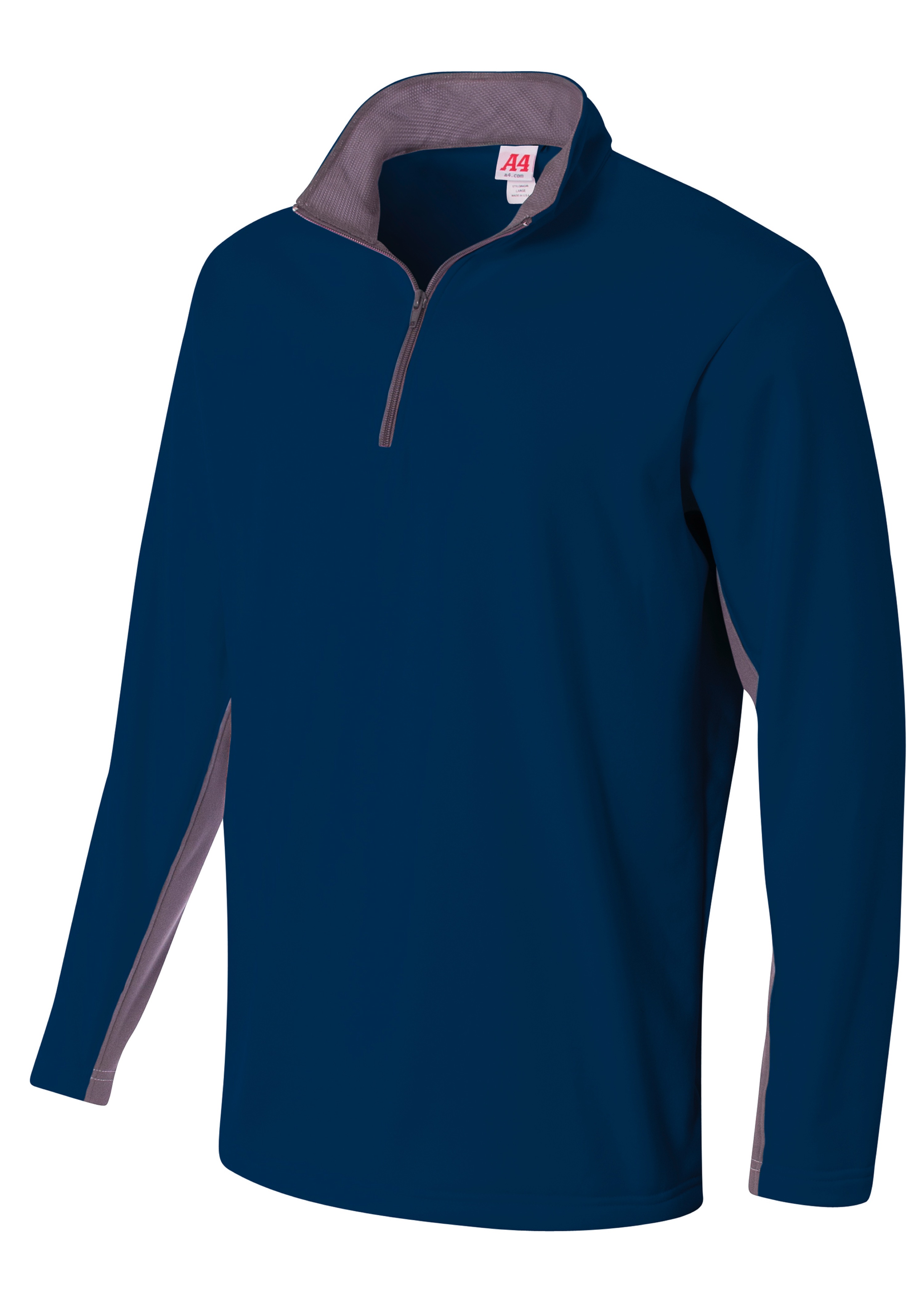 A4 1/4 Zip Color Block Fleece 7