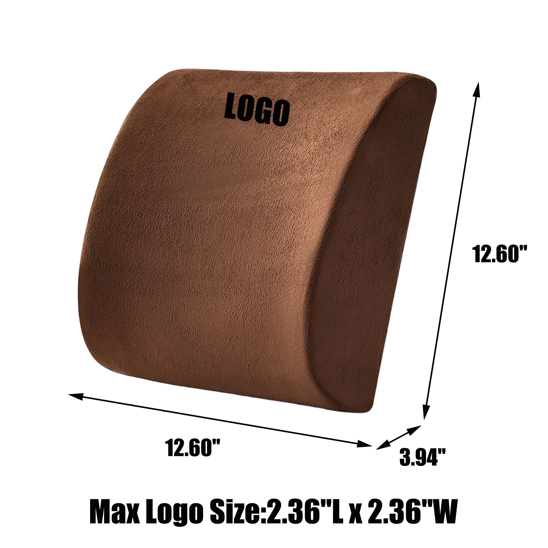 Memory Foam Lumbar Support Pillow 2