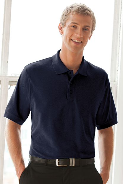 Soft-Blend Double-Tuck Pique Polo 61