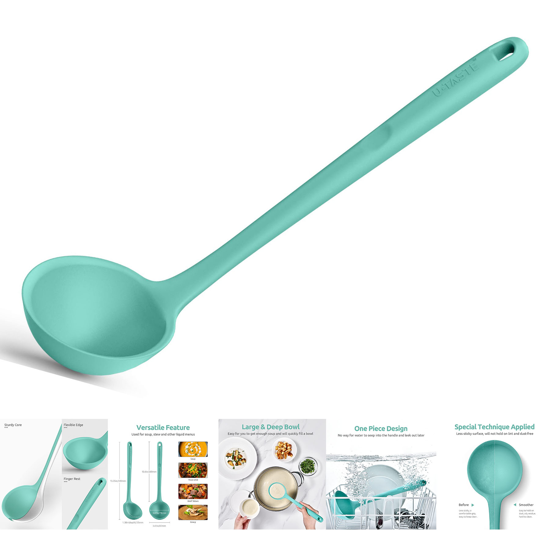 Silicone Soup Ladle 2