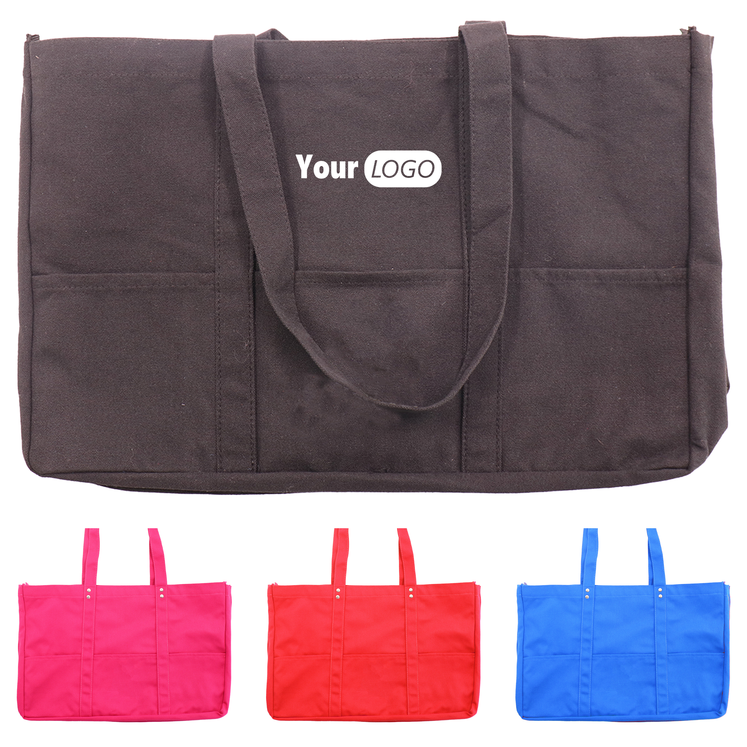 Canvas Large Capacity Fashionable Tote Bag 2