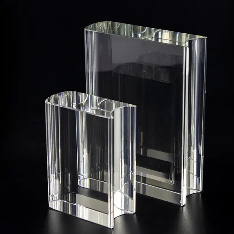 Book Shape Crystal Award 4