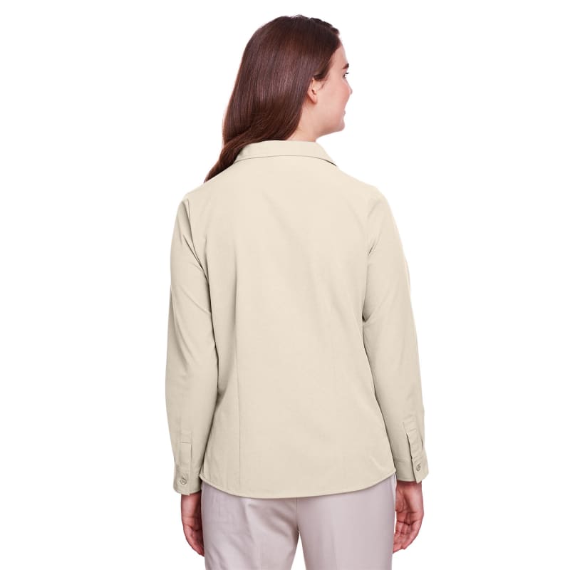 UltraClub Ladies' Bradley Performance Woven Shirt 9