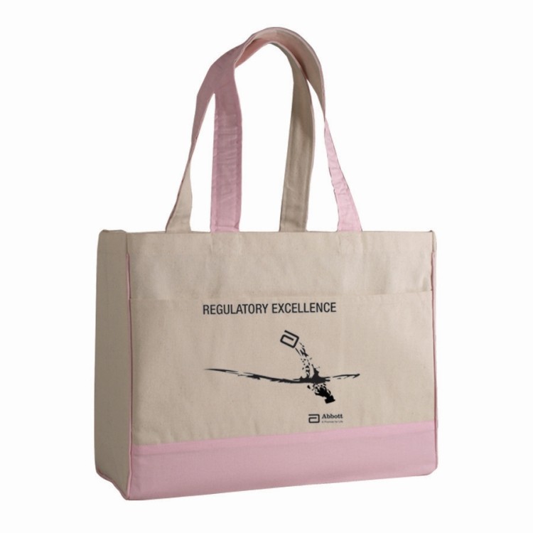 Canvas Standard Tote Bag, custom tote bag with logo imprint 7