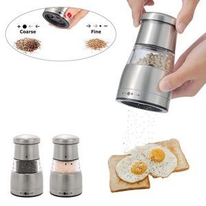 Bottle Shape Manual Seasoning Grinder With Adjustable Grind Level 13