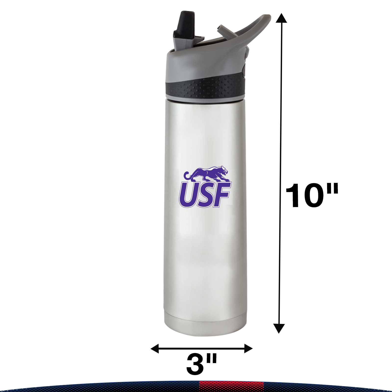 Rincy Stainless Steel Water Bottle - 18 OZ. 5