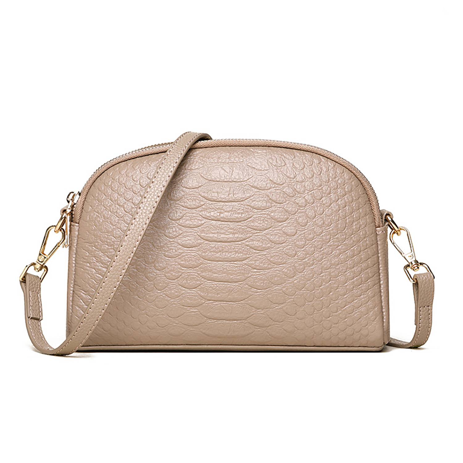 Cowhide shoulder crossbody bag 7