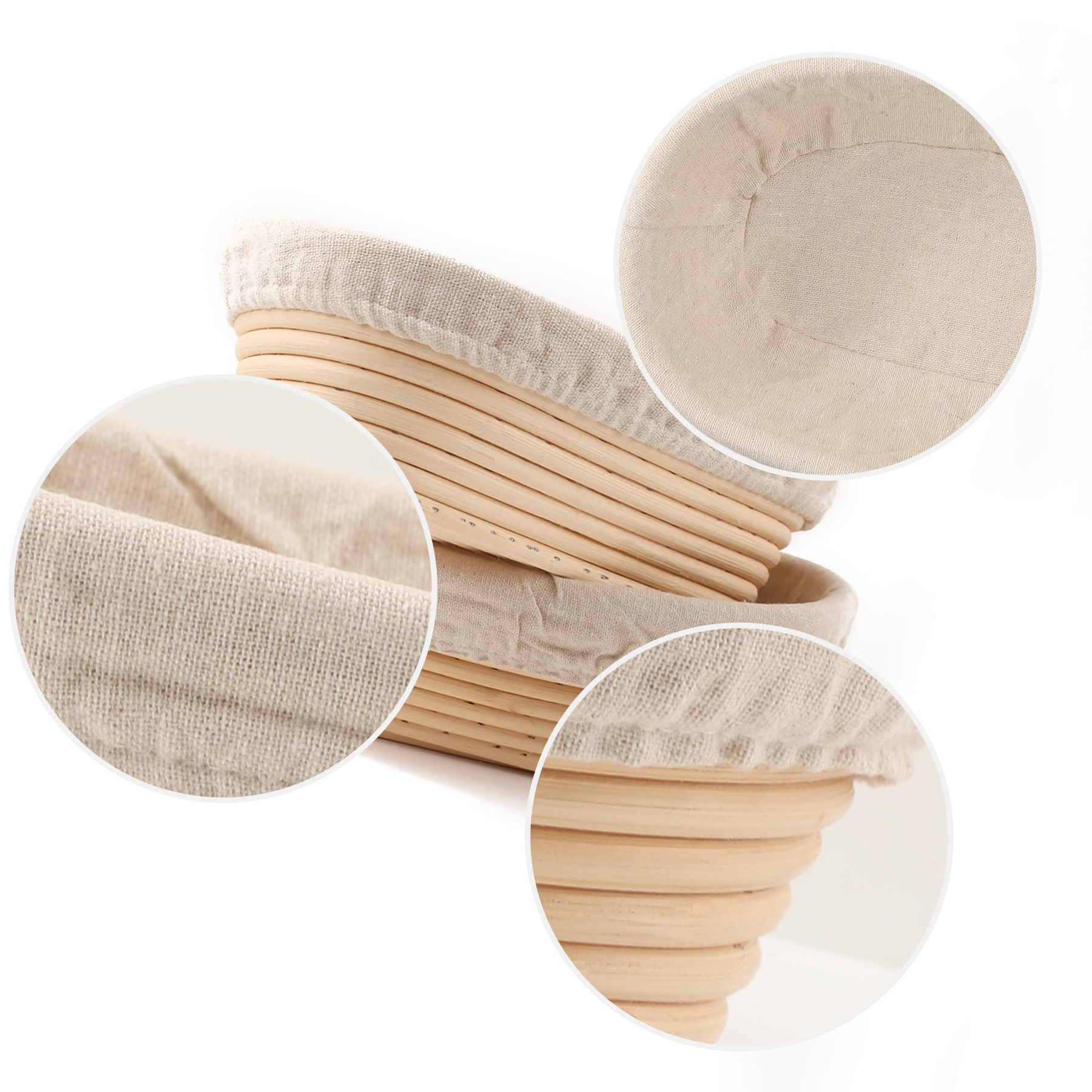 Oval Bread Proofing Basket 2