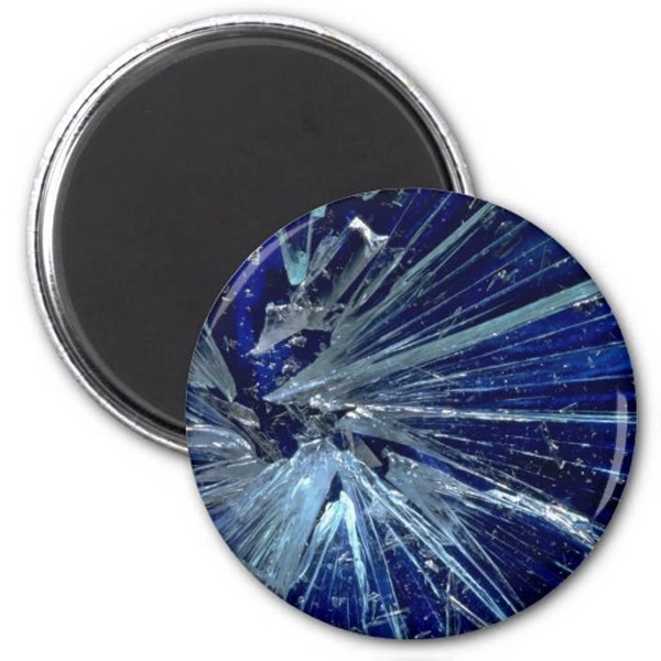 Epoxy Dome Round Crystal Glass Fridge Magnets 10