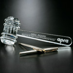 Crystal Gavel 6