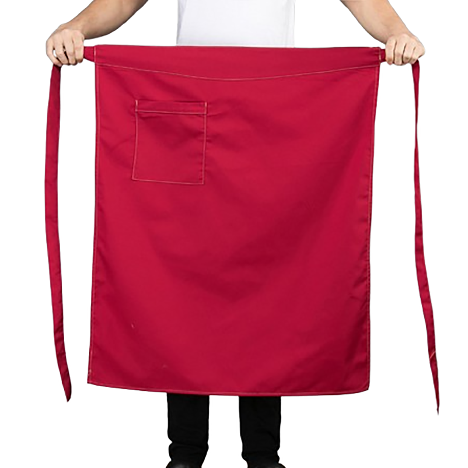 Durable Canvas Half Apron with Adjustable Straps 5