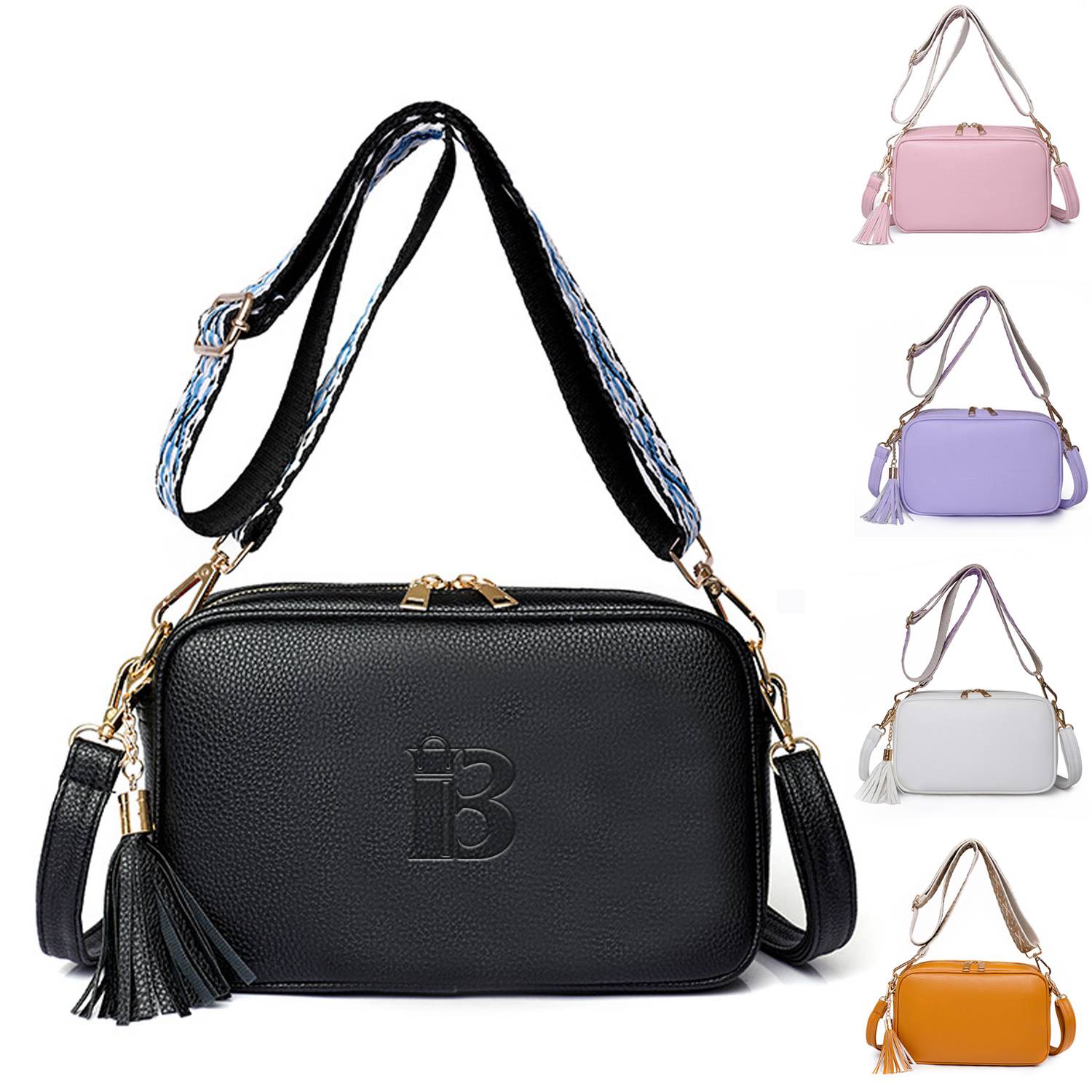 PU Women Ladies Fashion Crossbody Bag 2
