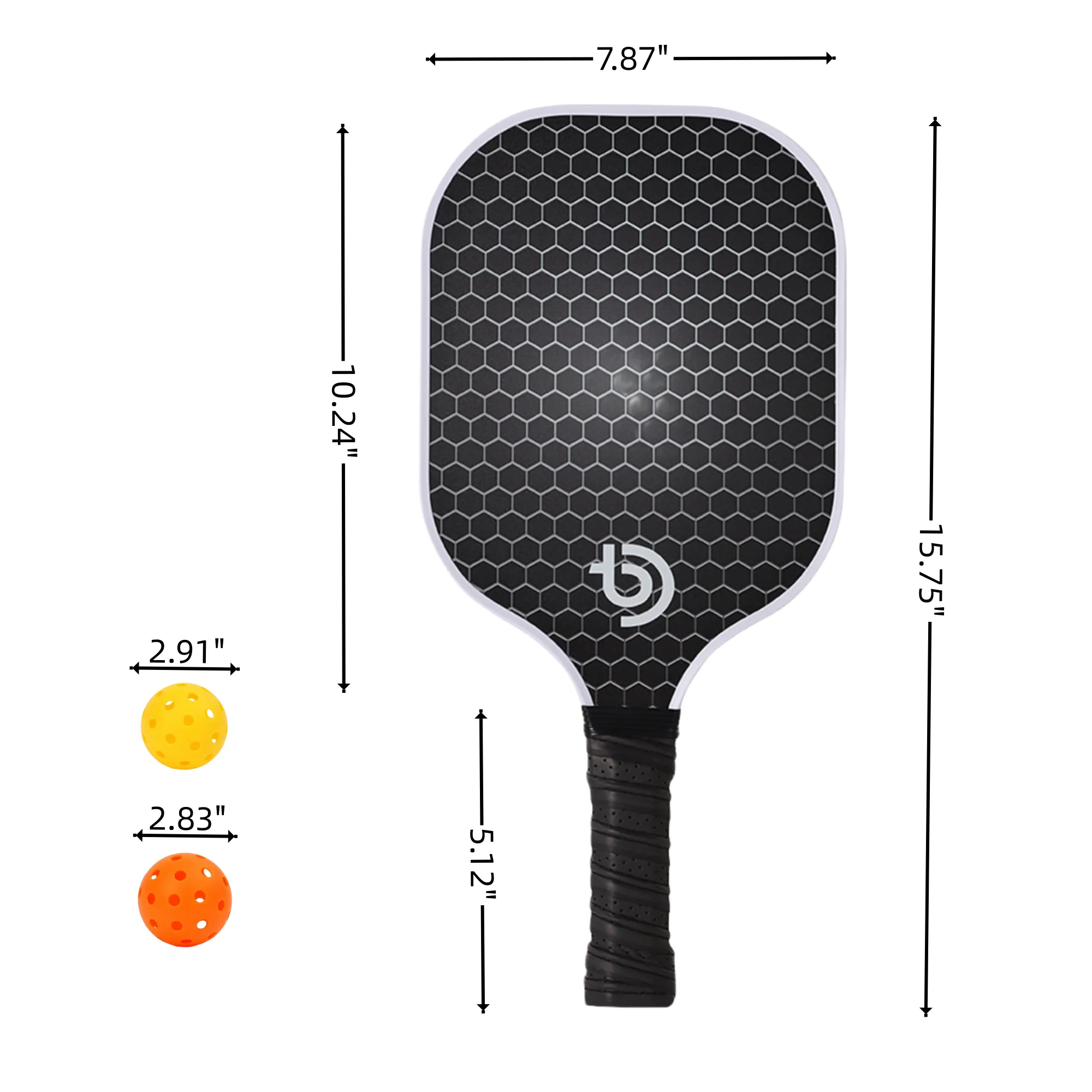 Fiberglass Pickleball Set with Trainer 1
