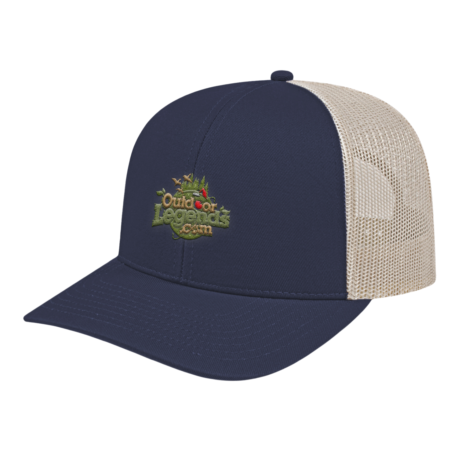 C A Poly Cotton Mesh Back Cap 2