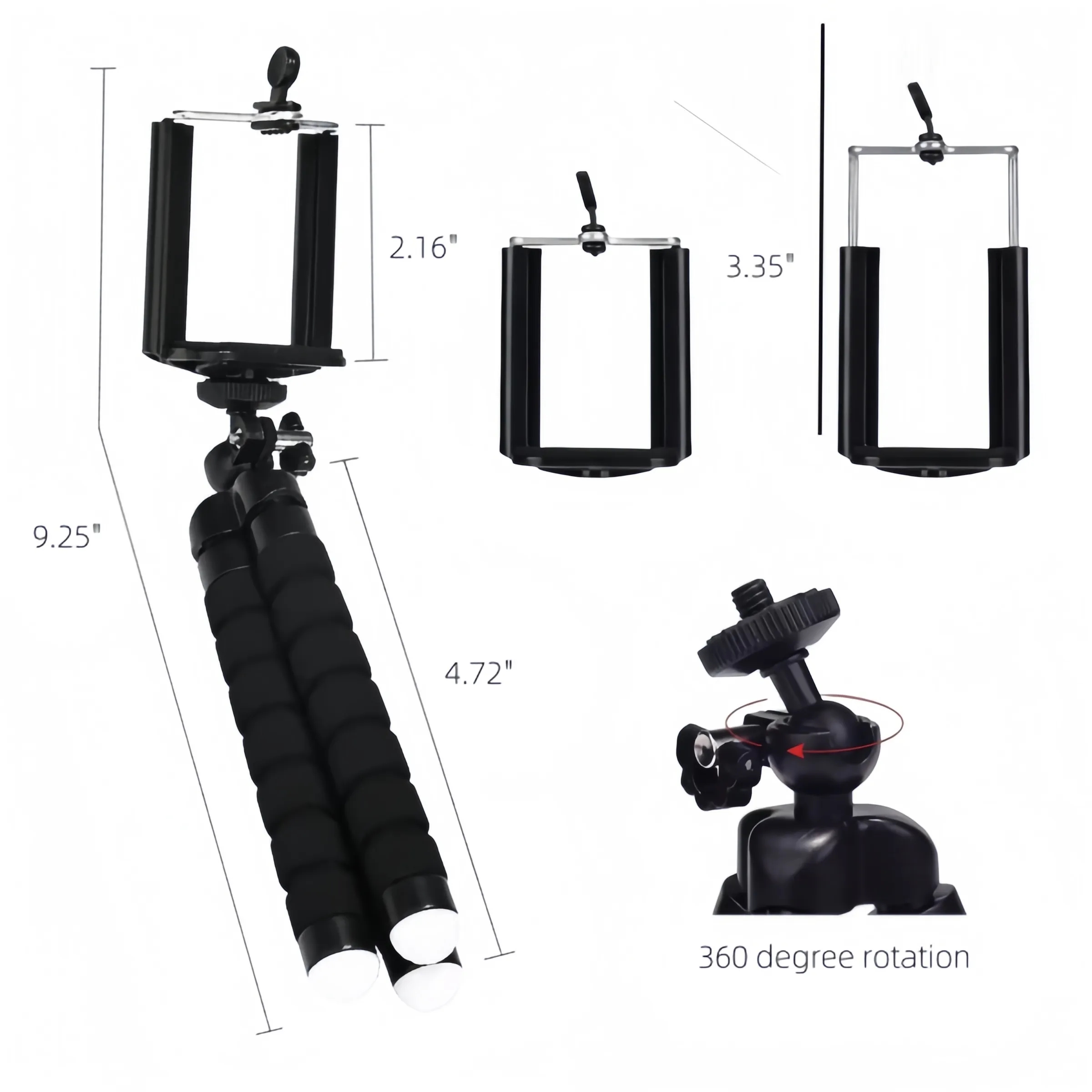 Portable Tripod Soft Mobile Phone Holder 2