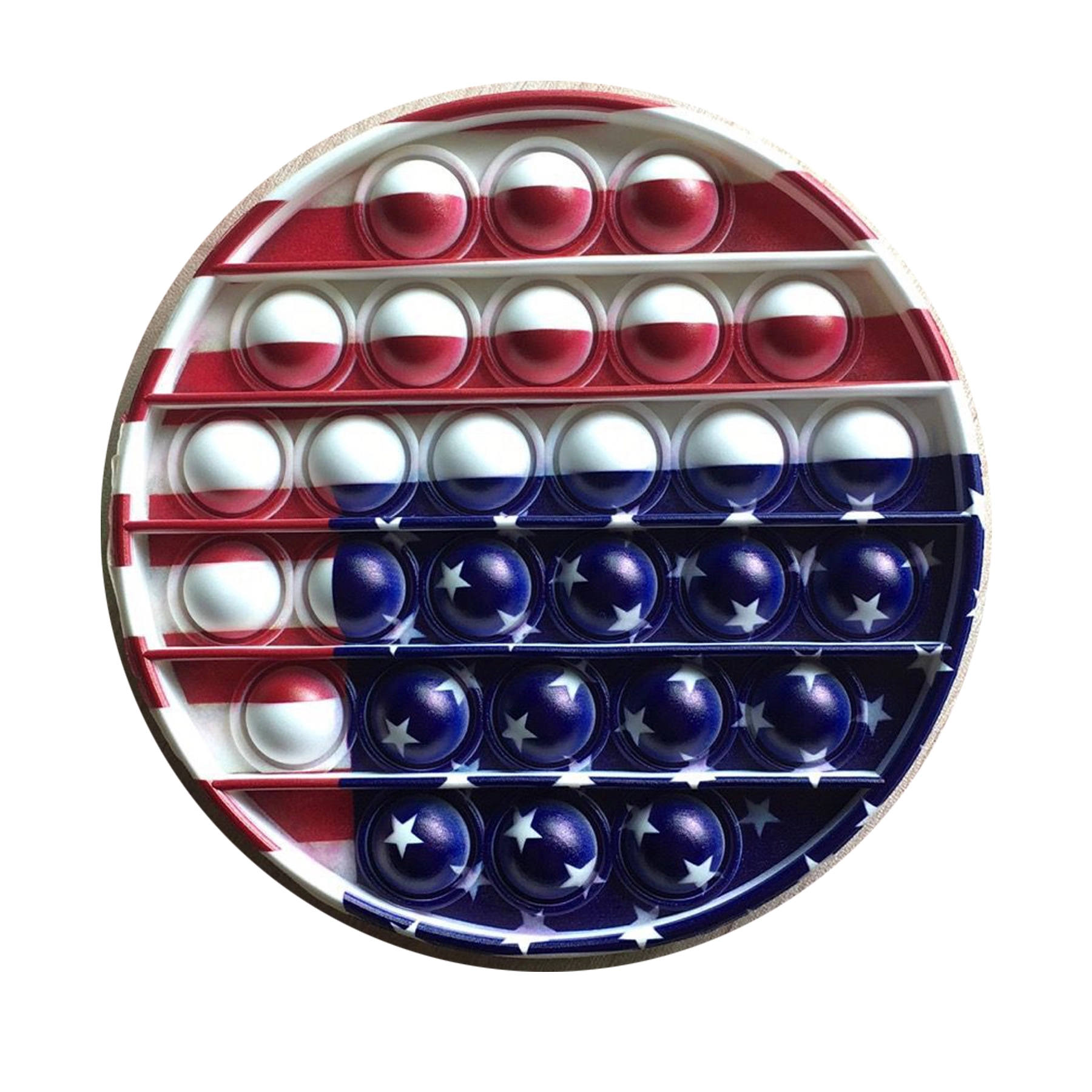 4.7" Dia Full Color Printing Push Pop Fidget 6