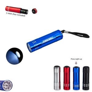 Compact Press Power LED Lamp Mini Size With 3 LED Lights 3