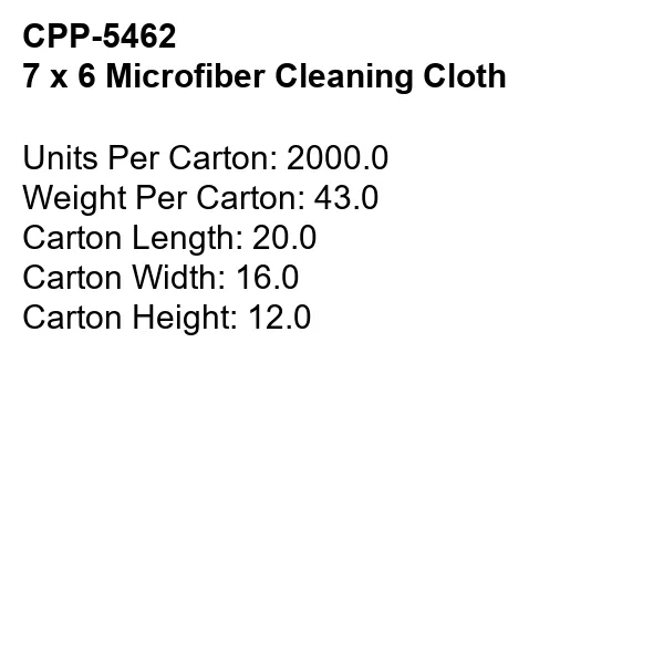 7 X 6 MICROFIBER CLEANING CLOTH 4