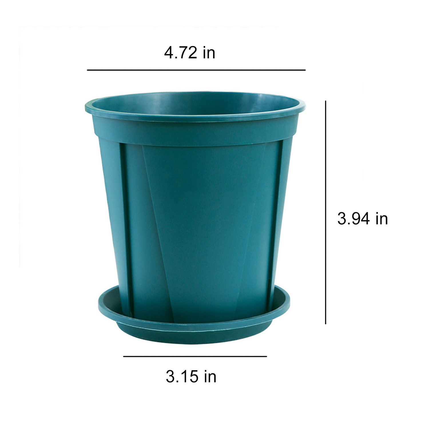 25oz Plastic Nursery Pots w/ Pallet 6