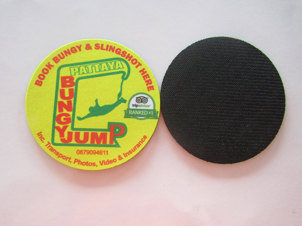 Round Drink Rubber Coasters 2