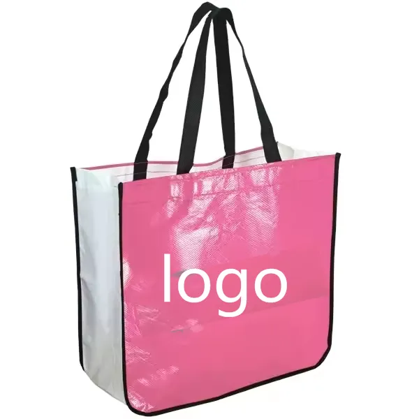 Extra Large Laminated Shopping Tote Bag 3