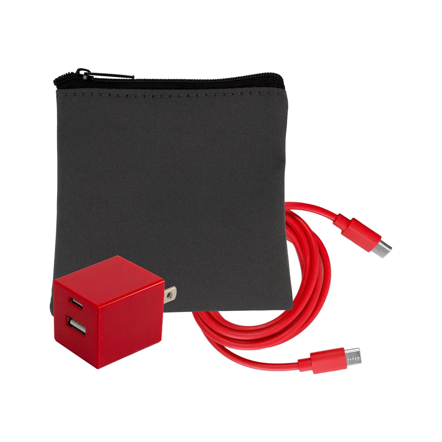 Gray Executive A+C to C Cable & Wall Set 16