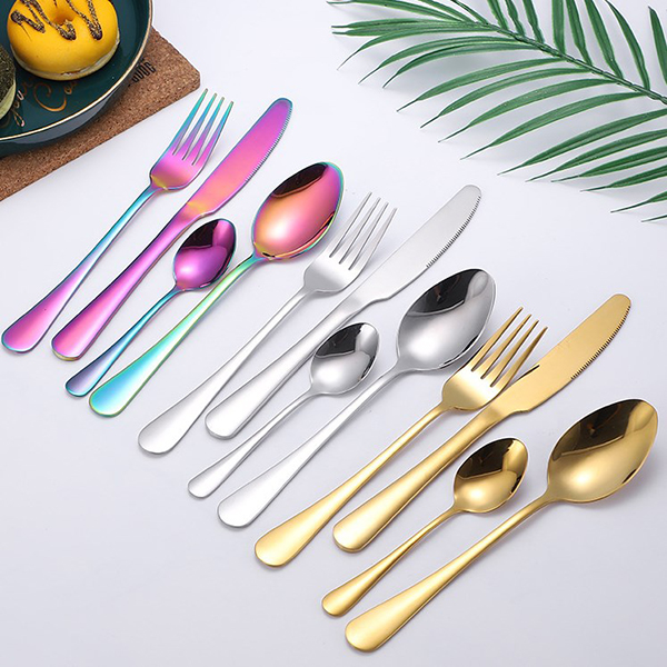 Dinnerware Portable Reusable Flatware Set 24-Piece 6