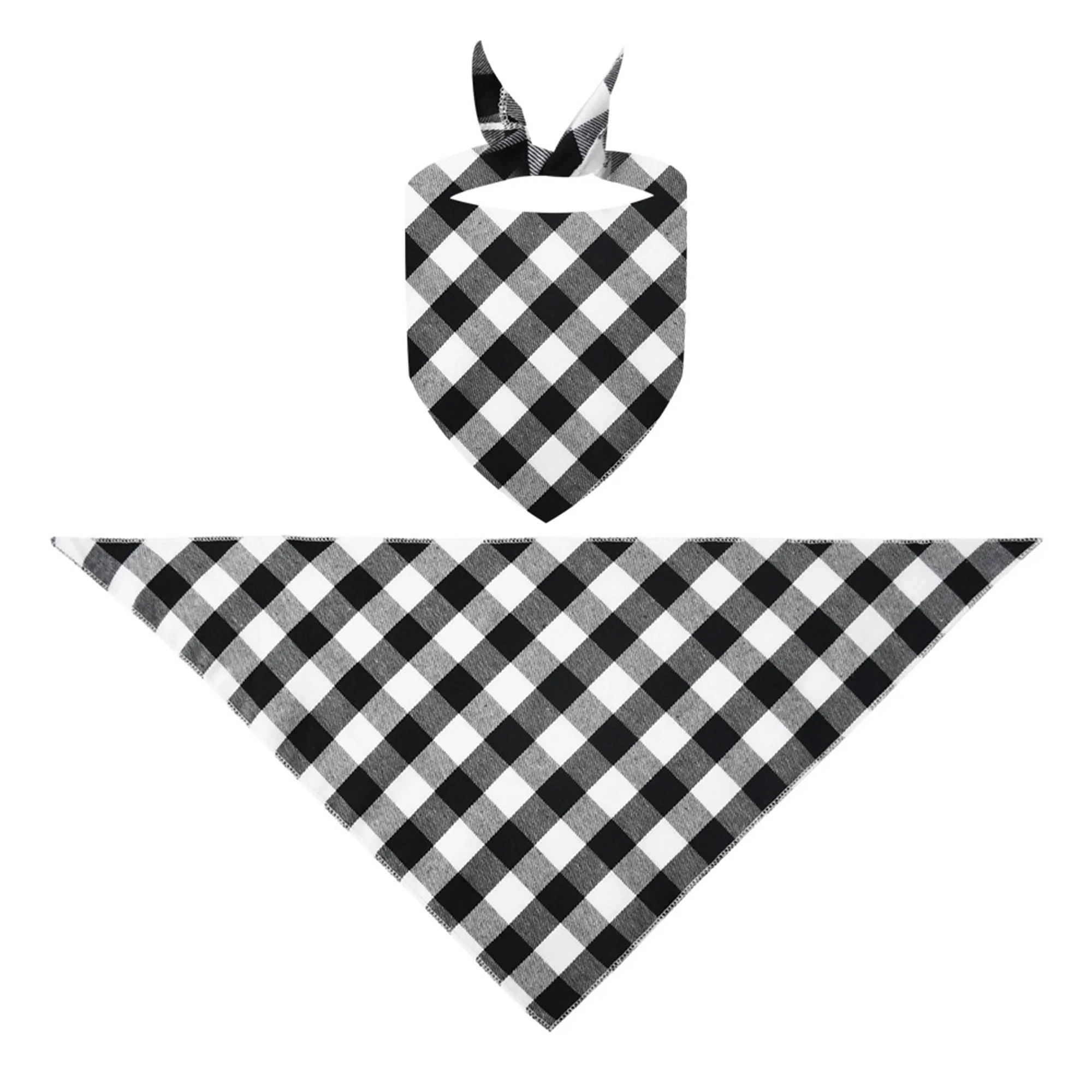 100% Cotton Triangle Pet Dog Bandana 7